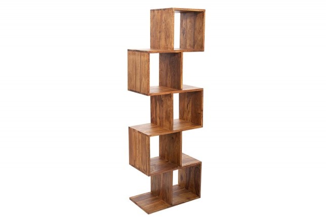 Étagère bibliothéque en bois massif 150 cm