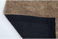 Tapis design antique coloris sable brune de 240x160cm