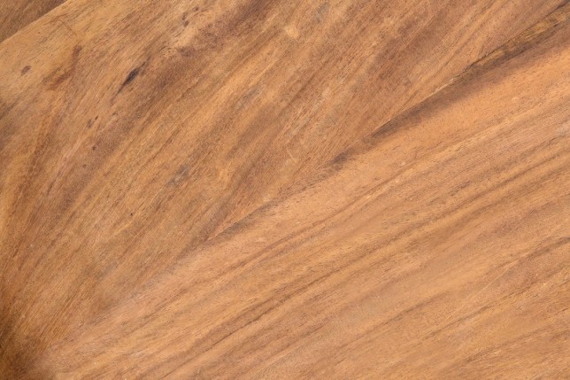 Plateau design de 50 cm coloris naturel en bois massif