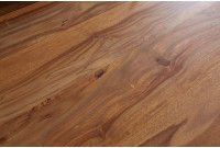Table à manger de120cm en bois massif coloris naturel