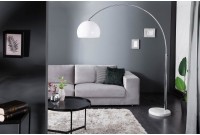 Lampadaire extensible 175-205cm coloris blanc