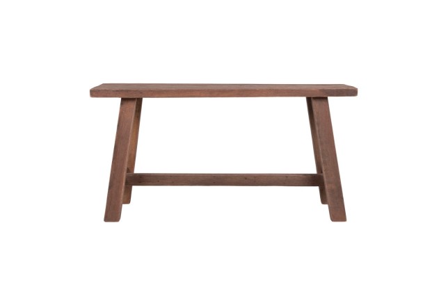 Banc Barcelona en Teck Recyclé Naturel - Pièce Unique 90 cm | Elsines