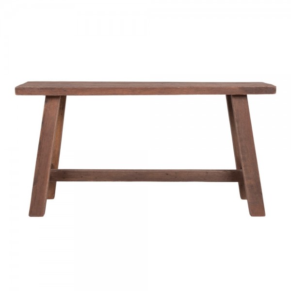 Banc Barcelona en Teck Recyclé Naturel - Pièce Unique 90 cm | Elsines