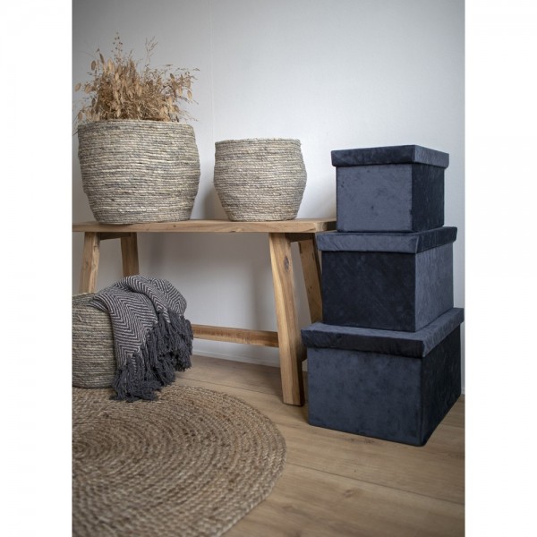 Banc Barcelona en Teck Recyclé Naturel - Pièce Unique 90 cm | Elsines